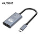 Adaptateur d’affichage 4K HD Type-C vers HDMI