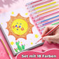 🔥Vente de Noël - 50% de réduction🎨 Ensemble de stylos à gel scintillants🎄Couleurs lumineuses, créativité illimitée