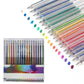 🔥Vente de Noël - 50% de réduction🎨 Ensemble de stylos à gel scintillants🎄Couleurs lumineuses, créativité illimitée