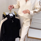 Tenue de sport zippée unie pour femme