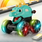 🦖 Black Friday : 60 % de réduction ! Voiture dinosaure « Appuie et Pars » – Lumières LED, 3 modèles & jouet robuste pour enfants 🚙✨