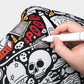 DIY Coloring Blanket with Markers