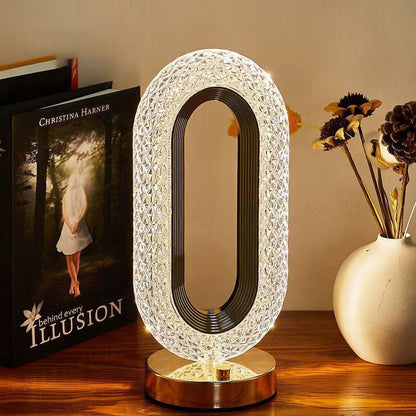 💎🌙 Veilleuse LED en cristal rechargeable – Plus de 50 000 exemplaires vendus, lumière douce et reflets féeriques pour une chambre ou un salon élégant ✨💖