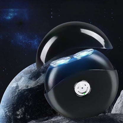 🎉 50% DE RÉDUCTION ! ✨ Rasoir électrique multifonction portable – Lames double anneau, étanche IPX4 & design UFO compact 🪒⚡