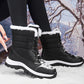 Bottes d'hiver chaudes et imperméables pour femmes