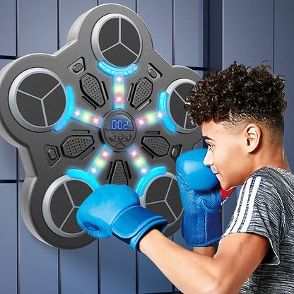 🥊 60% DE RÉDUCTION ! 🚀 Sac de Frappe Bluetooth Enfant – Musique LED, Exercice Fun & Durable 🎶