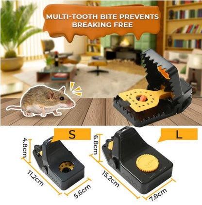 🐭 50% DE RÉDUCTION ⚡ Piège à souris automatique sensible – Capture sans cruauté & facile à vider – Design réutilisable, sécurité enfants/animaux – hygiénique et efficace à la maison ou au garage 🏠