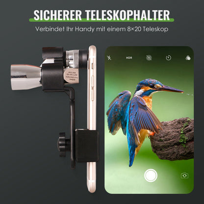 🏆 Offre : Mini jumelles de poche avec clip pour smartphone – 60 % de réduction