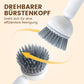📢📢50 % de réduction !! ⏰Brosse de nettoyage rotative avec long manche pour la vaisselle et les casseroles