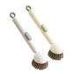 📢📢50 % de réduction !! ⏰Brosse de nettoyage rotative avec long manche pour la vaisselle et les casseroles