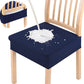 📢📢 3+3 GRATUIT⏰Housse de chaise hydrofuge avec jacquard en losanges – Pour chaises de salle à manger, d'hôtel et de maison 🪑✨