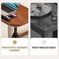 Table d'appoint réglable en forme de C