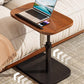 Table d'appoint réglable en forme de C