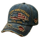 Casquette de baseball vieillie du 250e anniversaire