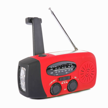 💐60% DE RÉDUCTION ! Radio Multifonction Solaire – Indispensable pour Camping & Randonnée 🏕️🔦【Prix Spécial】