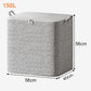 📦🛏️✨ PROMO -50% ! Boîte de Rangement Extra-Large – 110L/150L/220L, Tissu Résistant, Avec Couvercle, Idéal Couvertures & Vêtements
