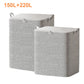 📦🛏️✨ PROMO -50% ! Boîte de Rangement Extra-Large – 110L/150L/220L, Tissu Résistant, Avec Couvercle, Idéal Couvertures & Vêtements
