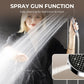 🚿Pomme de douche haute pression réglable – pivotante à 360°, surface facile à nettoyer, compatible avec les flexibles de douche standard 💧