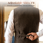 🧥 60% DE RÉDUCTION ! 👔 Gilet Premium pour Hommes – Laine Mérinos, Coupe Slim & Polyvalent Bureau/Sorties ✨