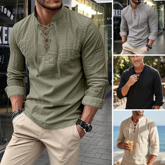 🔥 Nouveauté 2026 | Chemise Décontractée Homme | Coupe Moderne & Couleurs Polyvalentes ✨【-50%】