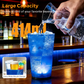 🔈🔈60 % DE RÉDUCTION🥤Gobelet lumineux LED activé par l'eau avec paille – Idéal pour les fêtes, les bars et les événements✨