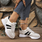 👟 50% DE RÉDUCTION ! ✨ Baskets Épaisses Antidérapantes Décontractées pour Femmes – Confort Toute la Journée, Semelle Amortie & Style Polyvalent 🏃‍♀️