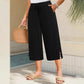💐52% DE RÉDUCTION ! Pantalon Large à Côtes Taille Haute – Flatteur & Tendance 👗✨【Offre Flash】