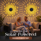 🏆Meilleure vente en Europe🎁 Lampe murale solaire Mandala pour extérieur, projecteur de lumière pour clôture de jardin, décoration d'ambiance pour terrasse