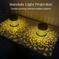 🏆Meilleure vente en Europe🎁 Lampe murale solaire Mandala pour extérieur, projecteur de lumière pour clôture de jardin, décoration d'ambiance pour terrasse