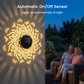 🏆Meilleure vente en Europe🎁 Lampe murale solaire Mandala pour extérieur, projecteur de lumière pour clôture de jardin, décoration d'ambiance pour terrasse