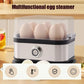 🍳Offres spéciales de Noël : 50 % de réduction💨 Cuiseur à œufs multifonctionnel avec couvercle transparent – Pour faire bouillir, pocher ou préparer des omelettes✨