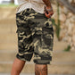 💎 56% DE RÉDUCTION ! 💎 Short Cargo Camouflage pour Homme – Multipoches, Taille Réglable & Tissu Respirant 🌿🩳