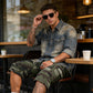 💎 56% DE RÉDUCTION ! 💎 Short Cargo Camouflage pour Homme – Multipoches, Taille Réglable & Tissu Respirant 🌿🩳