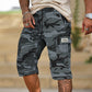 💎 56% DE RÉDUCTION ! 💎 Short Cargo Camouflage pour Homme – Multipoches, Taille Réglable & Tissu Respirant 🌿🩳