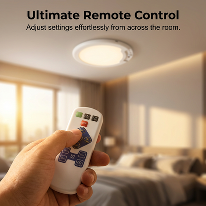 💡 50% DE RÉDUCTION ! ✨ Plafonnier LED Intelligent – Détecteur de Mouvement, Rechargeable & Télécommande 🎛️