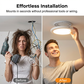 💡 50% DE RÉDUCTION ! ✨ Plafonnier LED Intelligent – Détecteur de Mouvement, Rechargeable & Télécommande 🎛️