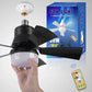 💨 54 % de réduction ! 💡 Ventilateur suspendu portable 2-en-1 avec télécommande — Idéal pour la chambre, le bureau et les voyages 🏠