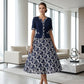 👗 60% de Réduction 🌸 Elegant Floral Print A-Line Dress – Flowy A-Line Fit, Elegant Floral Design & Lightweight Comfort ✨