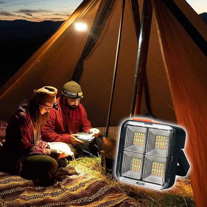 ⏳ 50% DE RÉDUCTION – OFFRE LIMITÉE ! ⏰ Lampe de Travail Solaire Portable – Plastique – 40 LED & 4 Modes & 4800 mAh for Extérieur & Urgence