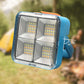 ⏳ 50% DE RÉDUCTION – OFFRE LIMITÉE ! ⏰ Lampe de Travail Solaire Portable – Plastique – 40 LED & 4 Modes & 4800 mAh for Extérieur & Urgence