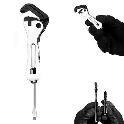 🔧50% DE RÉDUCTION💥Clé à Molette Micro Multifonction – Autodjustable, Portable & Polyvalente pour Bricolage🔩✨