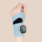 🖐️🎁🔥 PROMO -50% ! Appareil de Massage Électrique pour Poignet – 8 Modes, 30 Niveaux, Rechargeable (Blanc/Bleu)