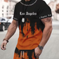 👕 58 % DE RÉDUCTION EN CE MOMENT ! 🔥 Ensemble t-shirt et short à imprimé graphique pour homme – Tissu doux, design audacieux, idéal pour les journées d'été ☀️