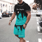👕 58 % DE RÉDUCTION EN CE MOMENT ! 🔥 Ensemble t-shirt et short à imprimé graphique pour homme – Tissu doux, design audacieux, idéal pour les journées d'été ☀️