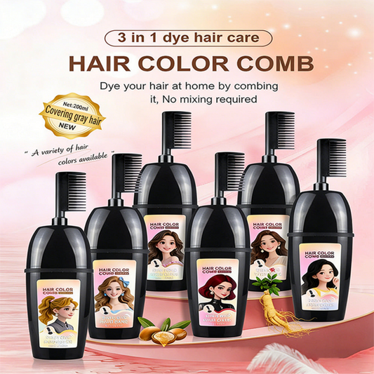 Peigne de coloration capillaire 3-en-1