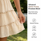 Women's High-Waisted Tiered Ruffle Mini Skirt
