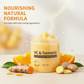 Gommage corporel exfoliant au curcuma et à la vitamine C