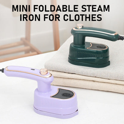 Mini fer à repasser à vapeur pliable pour les vêtements