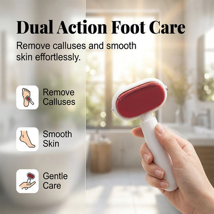 🦶 50% DE RÉDUCTION! ✨ Grattoir Pieds Double Face – Élimine les callosités, doux & facile à utiliser – Pieds lisses et adoucis en un clin d'œil 🏠