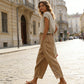 🔥Pantalon à cordon de serrage avec bordure en dentelle pour femme🍂Chic & Décontracté 🌿50 % de réduction🔥